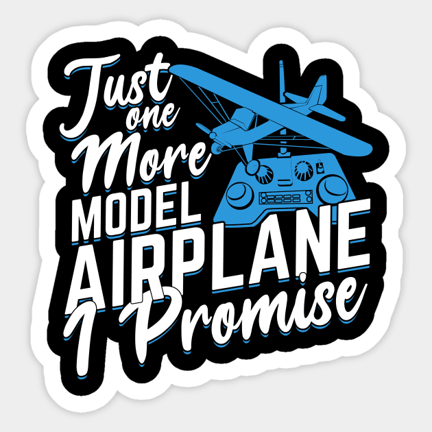 Funny Model Airplane RC Plane Pilot Gift Sticker by Dolde08